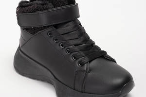 Ботинки женские 342298 р.40 (25) Fashion Черный