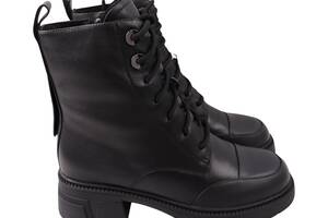 Ботинки женские Molka черные натуральная кожа 309-24ZHC 38