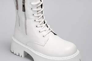 Ботинки женские зимние 342162 р.36 (23) Fashion Белый