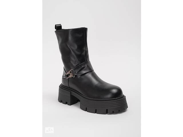 Ботинки женские зимние 342300 р.37 (24) Fashion Черный