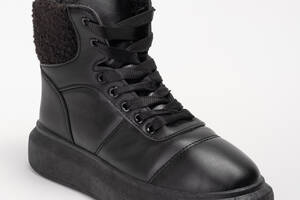 Ботинки зимние женские 342301 р.36 (23) Fashion Черный