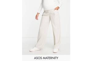 Брюки Asos 113533479 38 Бежевый