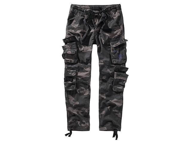 Брюки Brandit Pure Slim Fit Darkcamo (L)