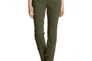 Брюки Eddie Bauer Women Curvy Legend Wash Stretch Pants Dk THYM 36 Темно-зеленый (7809DTH)