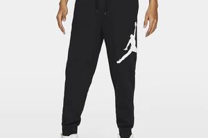 Брюки мужские Jordan Jumpman Logo Fleece Pant (DA6803-010) S Черно-белый