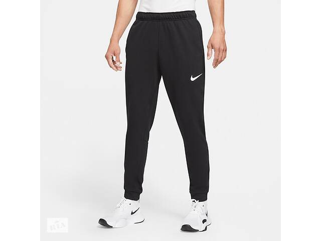 Брюки мужские Nike Dri-Fit Tapered Training Pants (CZ6379-010) XL Черный