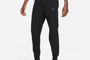 Брюки мужские Nike M Nk Tch Flc Jggr (FB8002-010) S Черный