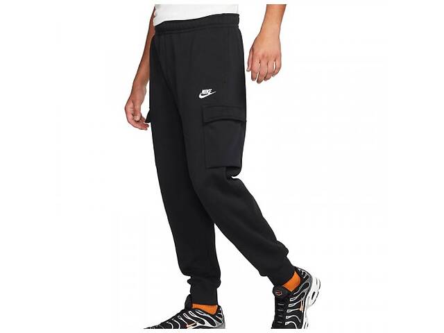 Брюки мужские Nike M Nsw Club Pant Cargo Bb As (CD3129-010) XL Черный