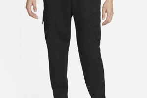 Брюки мужские Nike Nsw Tch Flc Utility Pant (DM6453-010) 2XL Черный