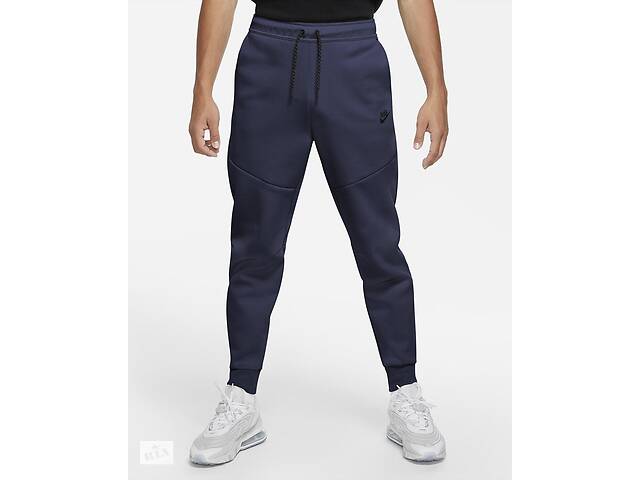 Брюки мужские Nike Sportswear Tech Fleece Joggers (CU4495-410) L Темно-синий