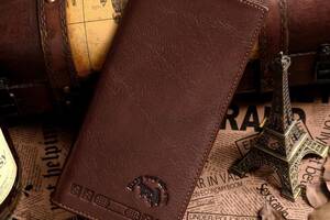 Бумажник мужской Vintage 14129 Коричневый, Коричневый