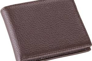 Бумажник мужской Vintage 14515 кожаный Коричневый, Коричневый