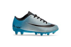 Бути футбольне взуття дитяче Pro Action VL17562 розмір 28 Блакитний-сірий