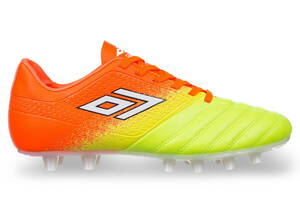Бутсы футбольная обувь YUKE 888 р-р 42 Желтый-оранжевый (SKL0289)