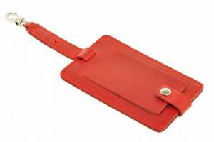 Бирка для багажа BlankNote Красный (BN-TAG-1-coral)