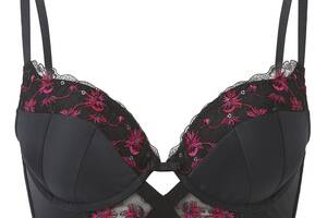 Бюстгальтер Gossard Satine 16401 34D Black/Red (5050301475041)