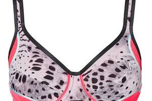 Бюстгальтер спортивный Berlei Electrify Underwire Print Y556WP 32D Wild Corrosion Black (9312688980200)