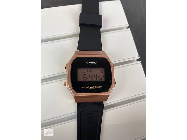 Casio 168 Silicone Black- Cuprum