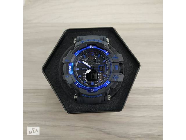 Casio G-Shock GW-A1100 Black-Blue