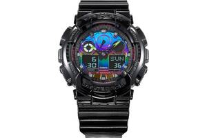 Годинник Casio G-SHOCK GA-100RGB-1AER Black