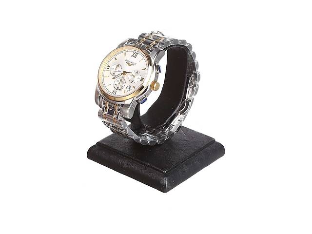 Часы GUANQIN GS19018 CS Gold-White-Silver (GS19018GWSG)