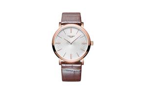 Часы Guanqin GS19026 CL Gold-Silver-Brown (GS19026GSBr)