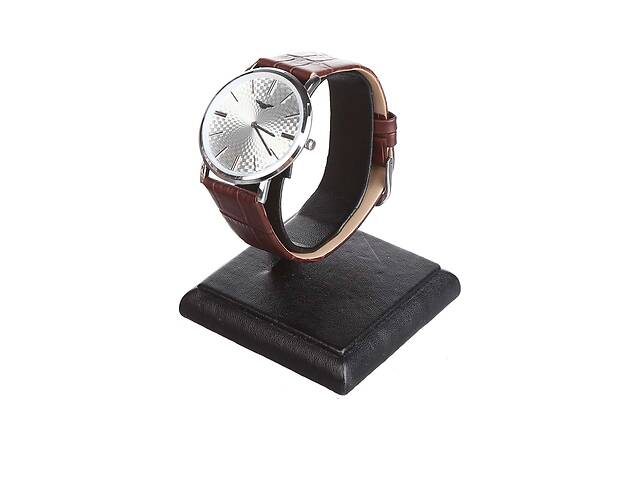 Часы GUANQIN GS19026 CL Silver-Brown (GS19026SSBr)