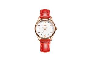 Часы Guanqin GS19031 CL Gold-White-Red (GS19031GWR)