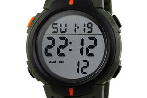 Часы наручные мужские Skmei 1068 Army Green 1068AG (12262-hbr)