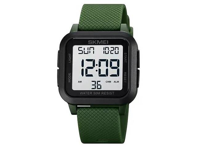 Часы наручные мужские Skmei 1894 Army Green - White 1894AGWT (12349-hbr ...