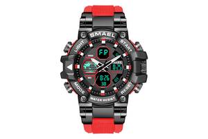 Часы наручные Smael 8027 Red (15183-hbr)