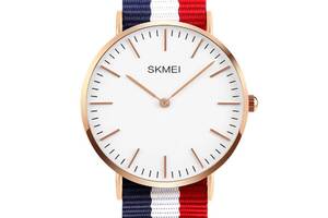 Часы Skmei 1181 Blue/White/Red Nylon BOX (1181BOXBWRN)