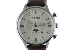 Часы Skmei 9117 Silver Case White Dail BOX (9117BOXSW)