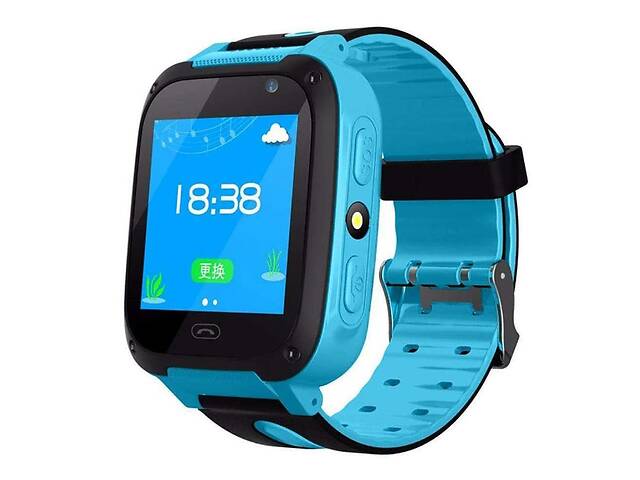 Часы умные XPRO Smart Watch F2 (blue) наручные детские, с функцией аудиомониторинг и GPS.