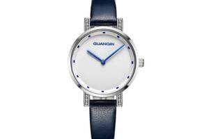 Часы женские GUANQIN GS19111 CL Silver-white-black (GS19111SWB)