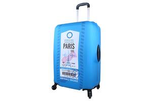 Чехол для чемодана Snowball 33030/paris Средний M Разноцветный