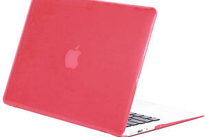 Чехол-накладка Epik Matte Shell Apple MacBook Pro 16 2019 A2141 Розовый / Rose Red