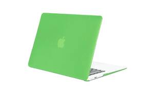 Чехол-накладка Epik Matte Shell Apple MacBook Pro touch bar 15 2016/18 A1707 / A1990 Салатовый / Tender green