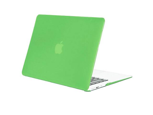 Чехол-накладка Epik Matte Shell Apple MacBook Pro touch bar 15 2016/18 A1707 / A1990 Салатовый / Tender green