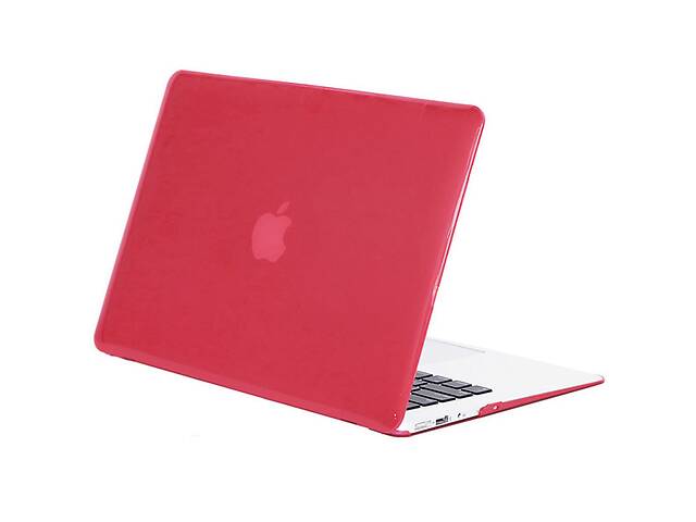 Чехол-накладка Epik Matte Shell для Apple MacBook Air 13 (2018) (A1932) Красный / Wine red