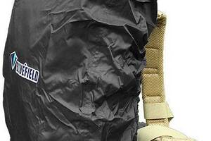 Чехол-накидка для рюкзака Рейнкавер Дождевик Bluefield L 55-80 л Черный (050656)