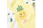 Человечек детский с изображением ананаса белый с желтым Веселый ананас Berni Kids