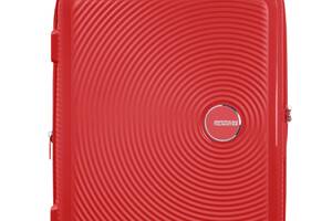 Чемодан 67 См American Tourister SOUNDBOX CORAL RED 67x46,5x29(32) 32G*10002