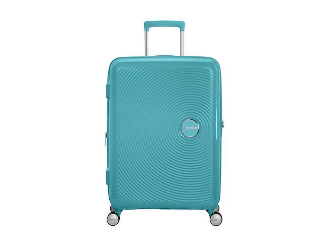 Чемодан 67 См American Tourister SOUNDBOX TURQUOISE 46,5х67х29(32) 32G*61002