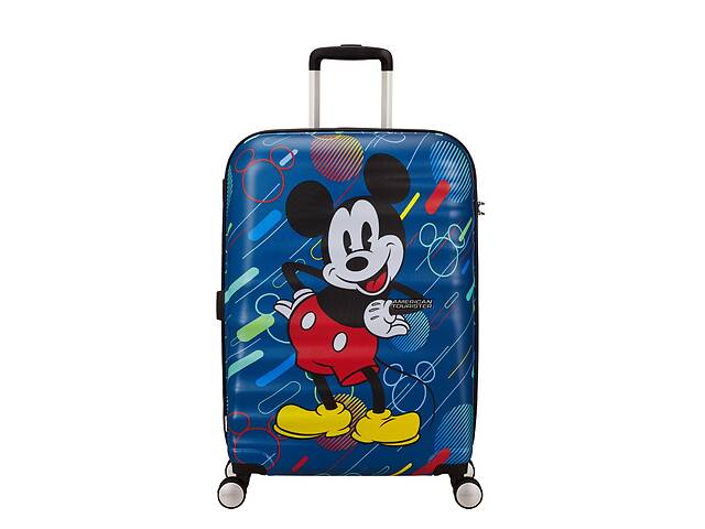 Чемодан 67 См American Tourister WAVEBREAKER DISNEY BLUE 67х47х26 31C*71004