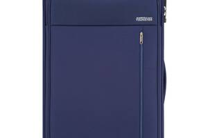 Чемодан 80 См American Tourister HEAT WAVE NAVY 80x47x29 95G*41004