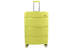 Чемодан большой Milano bag 0307 полипропилен Желтый