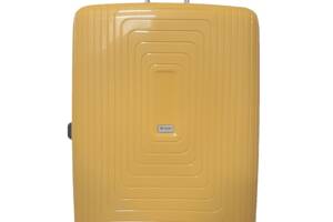 Чемодан дорожный Гигант (XL) Полипропилен Airtex 241 108л 75x52x32см Желтый (Yellow)