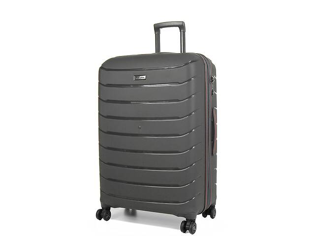 Чемодан дорожный Snowball 61303 Cologne L 92,5 л 75х49x28 см Серый