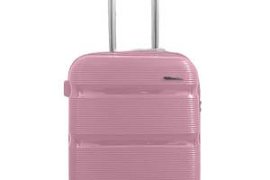 Чемодан маленький под ручную кладь Milano bag 0307 полипропилен Розовый